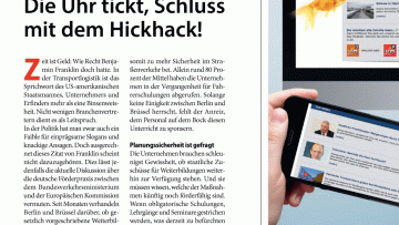 Weiterbildungs-Förderung: Die Uhr tickt, Schluss mit dem Hickhack!