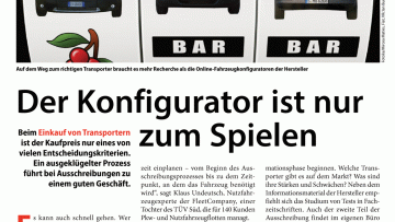 Der Konfigurator ist nur zum Spielen
