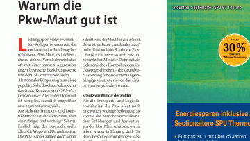 Infrastruktur-Finanzierung: Warum die Pkw-Maut gut ist