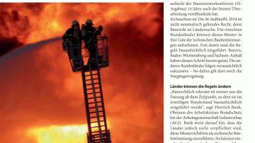 Neues Regelwerk als Feuerlöscher