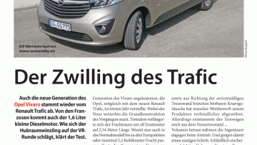 Der Zwilling des Trafic