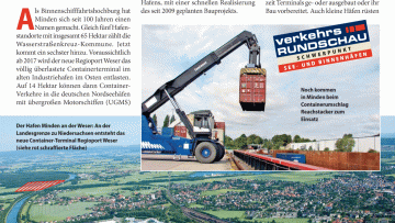 Binnenhäfen erweitern ihre Kapazitäten