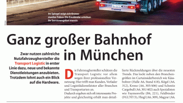 Ganz großer Bahnhof in München