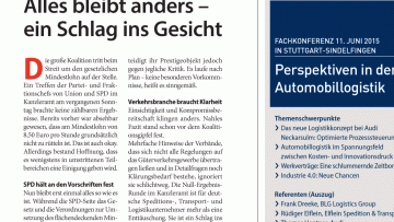 Mindestlohn: Editorial: Alles bleibt anders - ein Schlag ins Gesicht