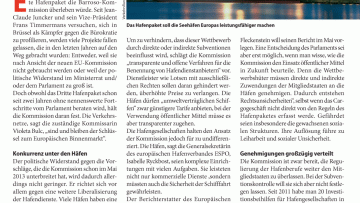 Regeln für die Häfen