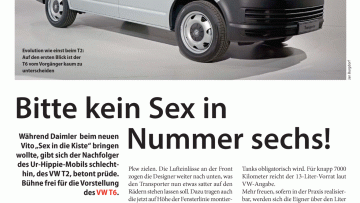 Bitte kein Sex in Nummer sechs!
