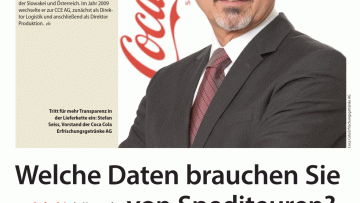 Welche Daten brauchen Sie von Spediteuren?