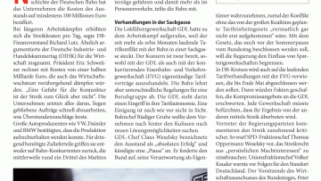 Der Sechs-Tage-Streik