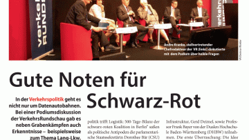 Gute Noten für Schwarz-Rot
