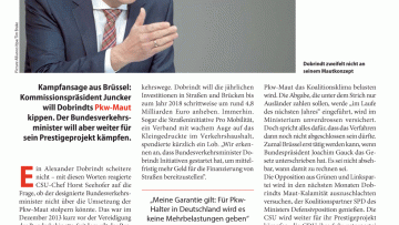 Der Maut-Minister