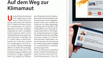 Lkw-Maut: Auf dem Weg zur Klimamaut