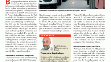 Sparziel für die Straße