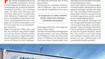 Wo ein dicker Hals "mega-out" ist
