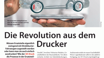 Interview: "Noch ist der 3D-Druck sehr teuer"