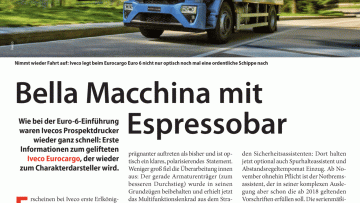 Bella Macchina mit Espressobar