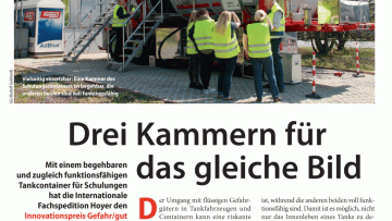 Drei Kammern für das gleiche Bild