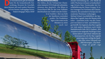 Stimmt die Chemie noch?