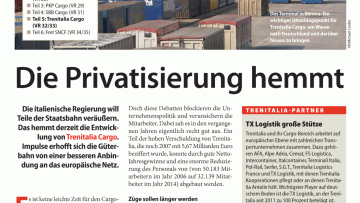 Die Privatisierung hemmt