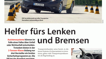 Helfer fürs Lenken und Bremsen