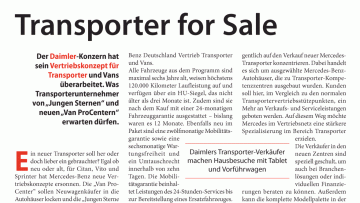 Transporter for Sale
