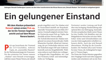 Ein gelungener Einstand