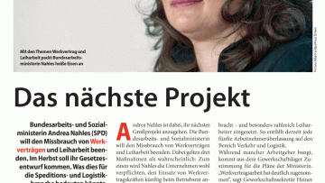 Das nächste Projekt