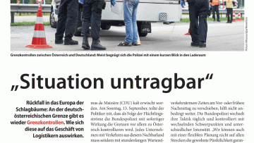 "Situation untragbar"