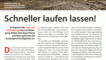 Schneller laufen lassen!
