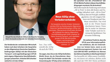 Setzt DB Schenker weiter auf die ADSp?