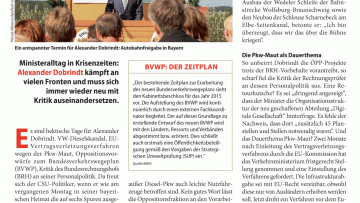 Dobrindts Baustellen