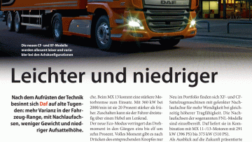 Leichter und niedriger