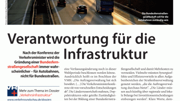 Verantwortung für die Infrastruktur