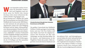 Ab 2020: Hände weg vom Steuer!