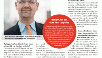Welche Pläne haben Sie als neuer Chef von Buss?