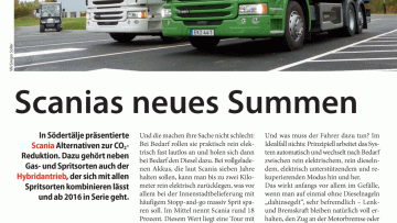 Scanias neues Summen