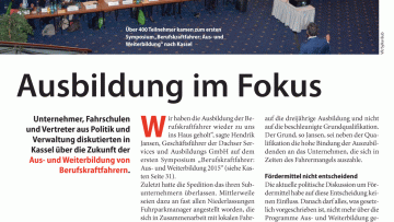 Ausbildung im Fokus