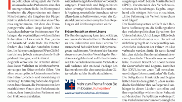 Das Ende der Autobahn-Nomaden