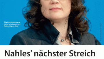 Nahles' nächster Streich