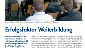 Erfolgsfaktor Weiterbildung