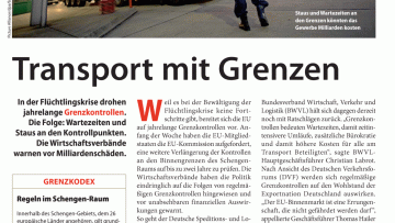 Transport mit Grenzen