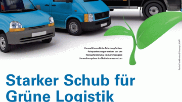 Starker Schub für Grüne Logistik