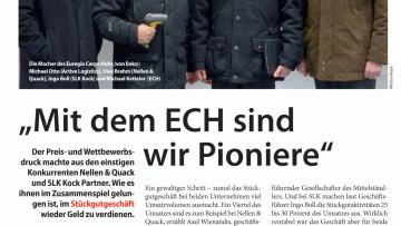 "Mit dem ECH sind wir Pioniere"