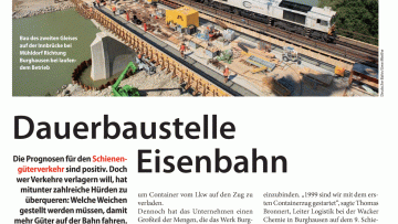 Dauerbaustelle Eisenbahn