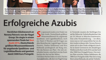 Erfolgreiche Azubis