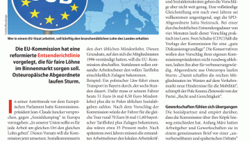Gleicher Ort, gleicher Lohn