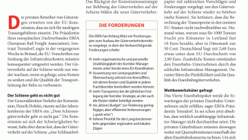 Europas Schiene krankt