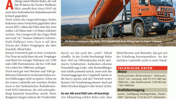 Abnahmefahrt auf der Alb