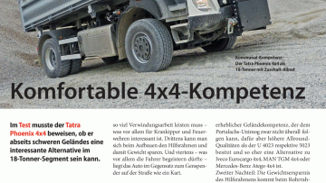 Komfortable 4x4-Kompetenz
