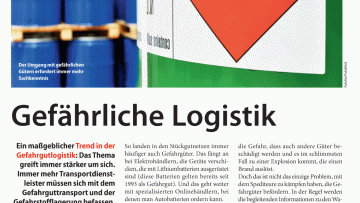 Gefährliche Logistik