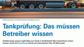 Tankprüfung: Das müssen Betreiber wissen